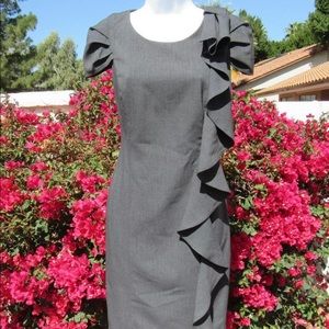 Marvin Richards Ruffle Front Dress